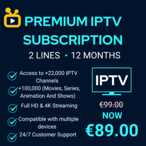 2 Lines 12 months Subscription